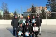 Спартакиада УГО - Хоккей в валенках